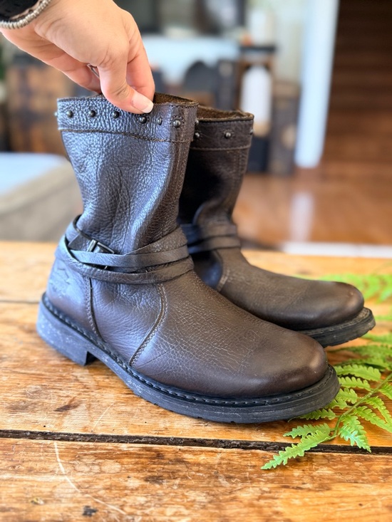Harley-Davidson Shoes - Harley-Davidson Brown Leather Boots